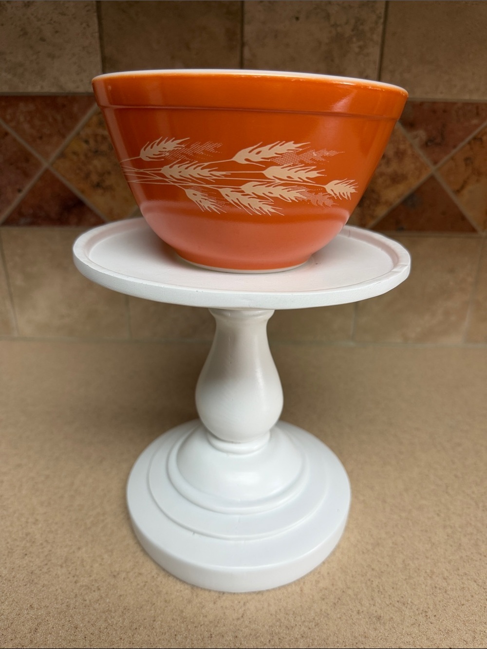 Pyrex Autumn Harvest Wheat Mixing Bowl 401 - Picture 11 of 11